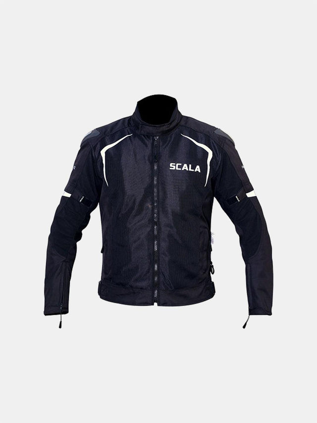 Scala Marvel V2 Black Jacket - Moto Modz
