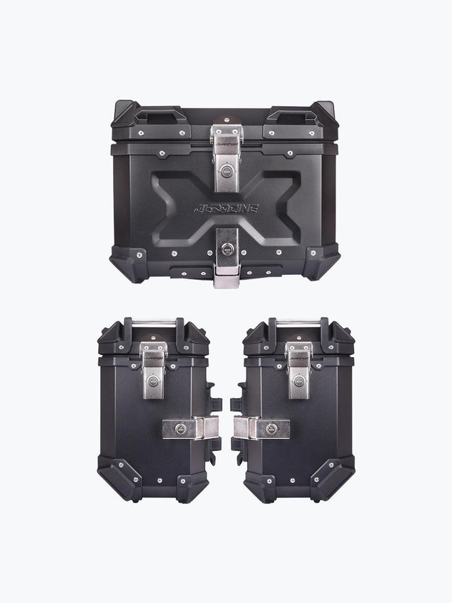 Set Of 3 Combo Of JB TC X45L Premium Black + JB SB X36L Premium Black - Moto Modz