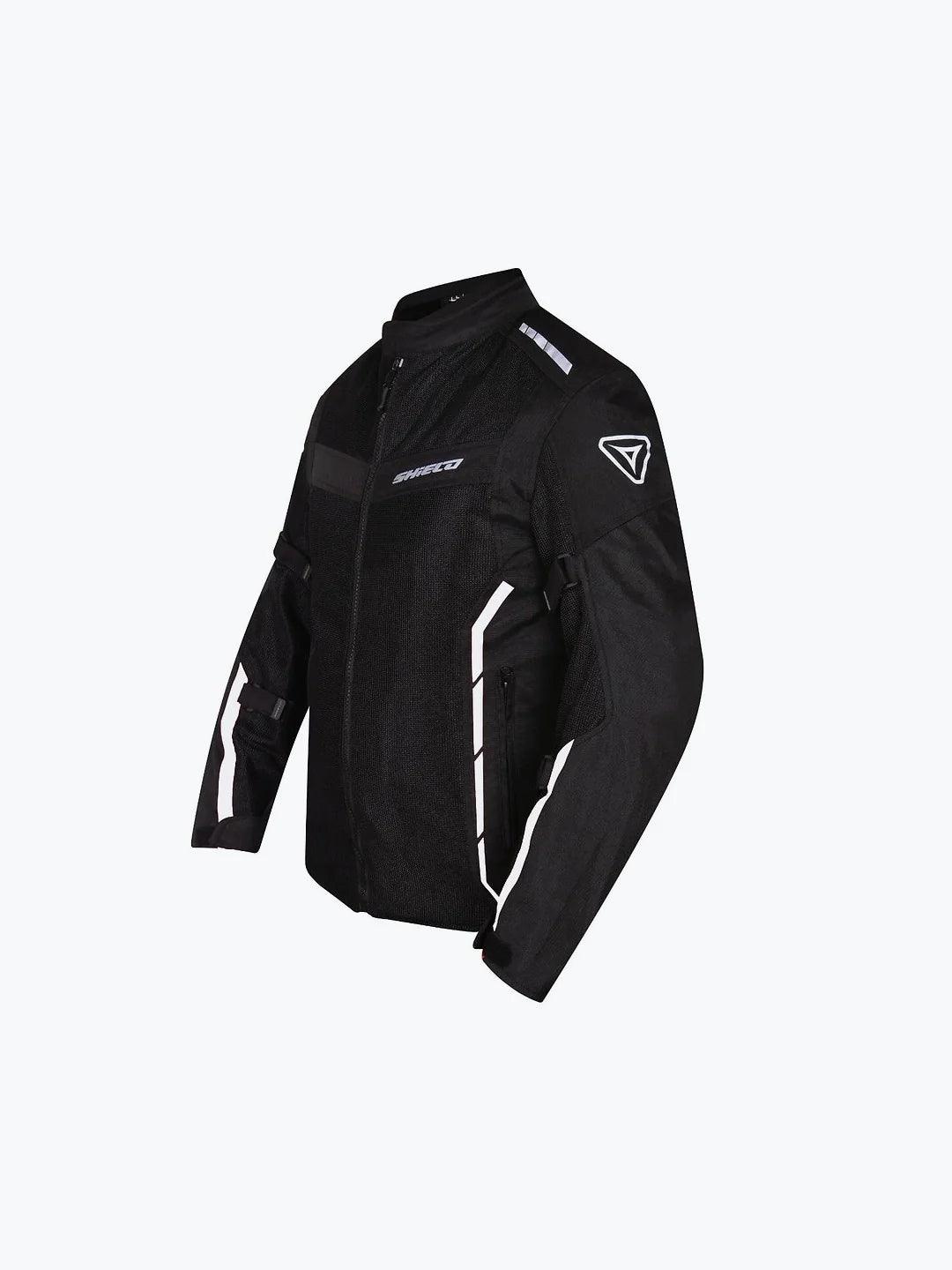 Shield Air GT Jacket Black White - Moto Modz
