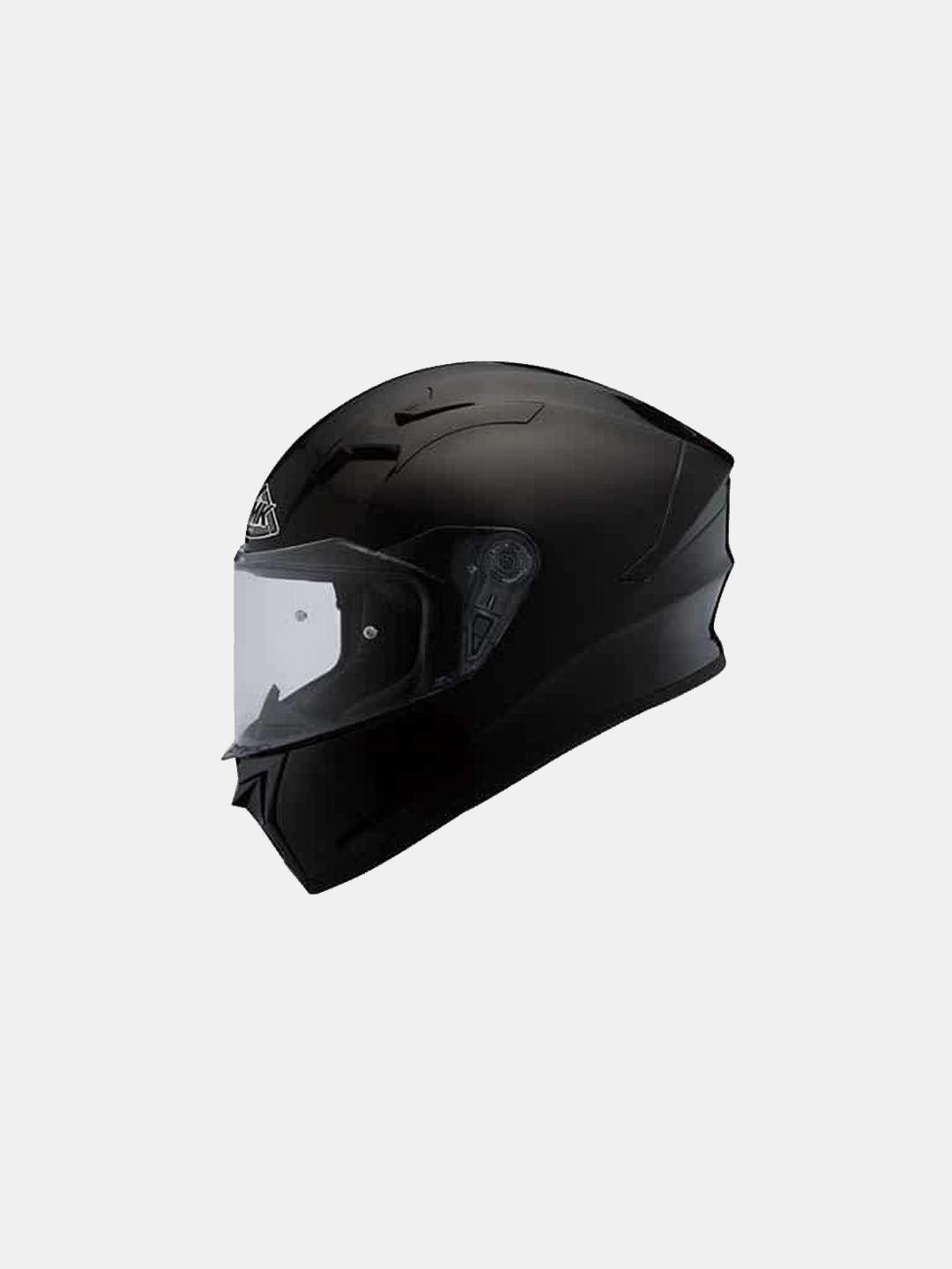SMK Stellar Gloss Black Helmet - Moto Modz