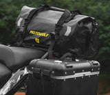 MOTOWOLF | Motorcycle Tail Bag 40L Waterproof | Duffel Bag for Touring Adventure, Camping, Cycling