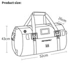 MOTOWOLF | Motorcycle Tail Bag 40L Waterproof | Duffel Bag for Touring Adventure, Camping, Cycling