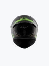 Vega Bolt Bunny Black Green - Moto Modz