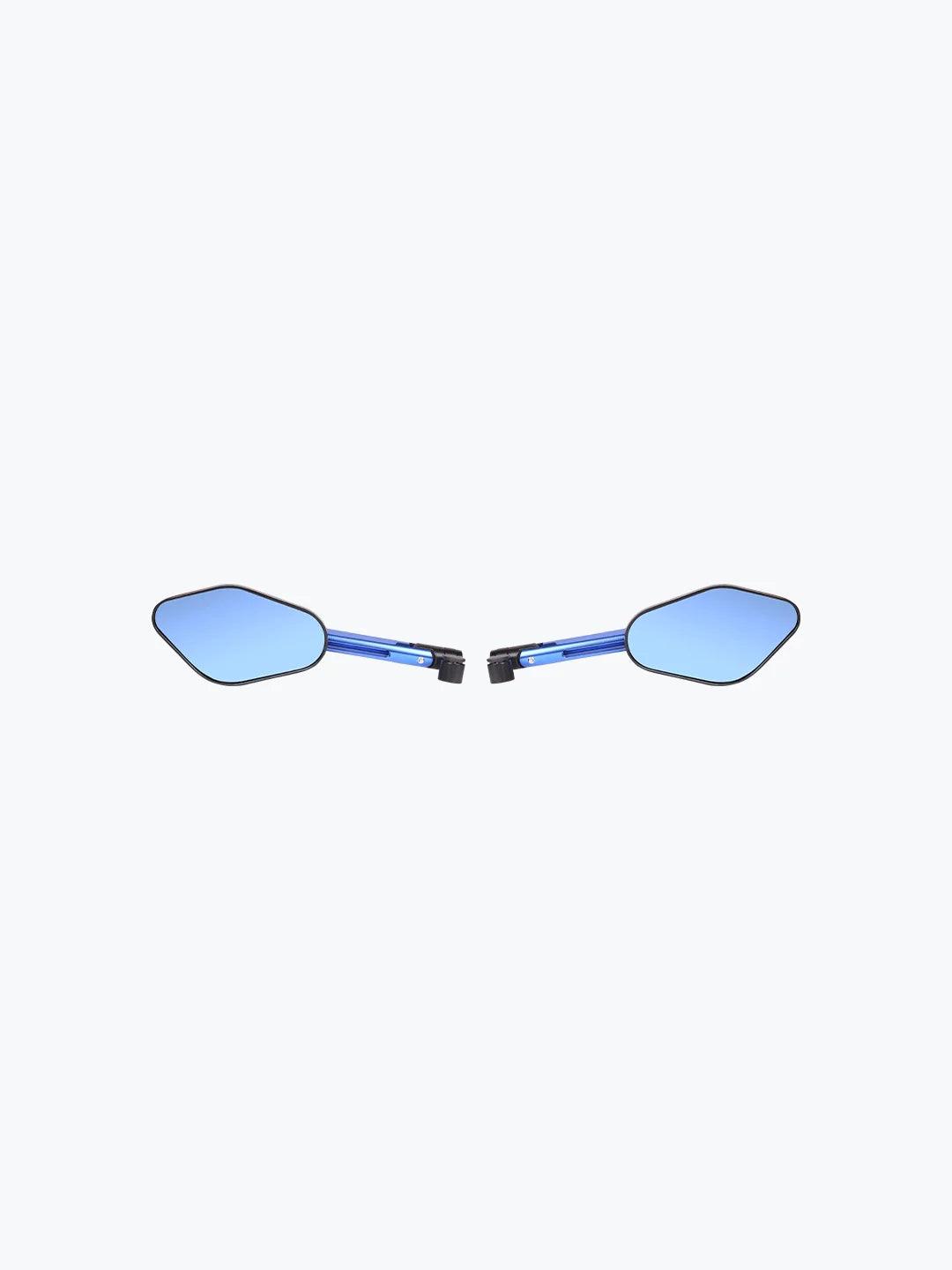 Veloce Mirror Blue LF1001-1 - Moto Modz