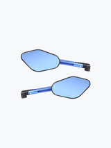 Veloce Mirror Blue LF1001-1 - Moto Modz