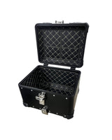LGP Premium Aluminium Top Case | NERO EDITION ( Top Box ) | Bevelled corner | 45L - BLACK ( COMPATIBLE FOR ALL MOTORCYCLE ) - 1 YEAR WARRANTY
