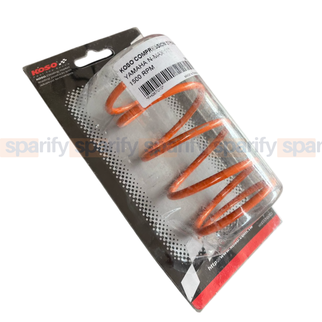 Yamaha Aerox | Koso | CVT Clutch Spring | 1500 RPM | Compression sprin ...