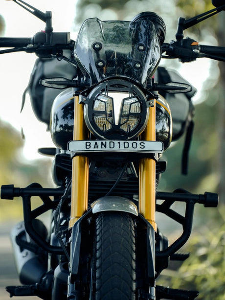 JB TVS Ronin Crashguard With Mat Slider - Moto Modz